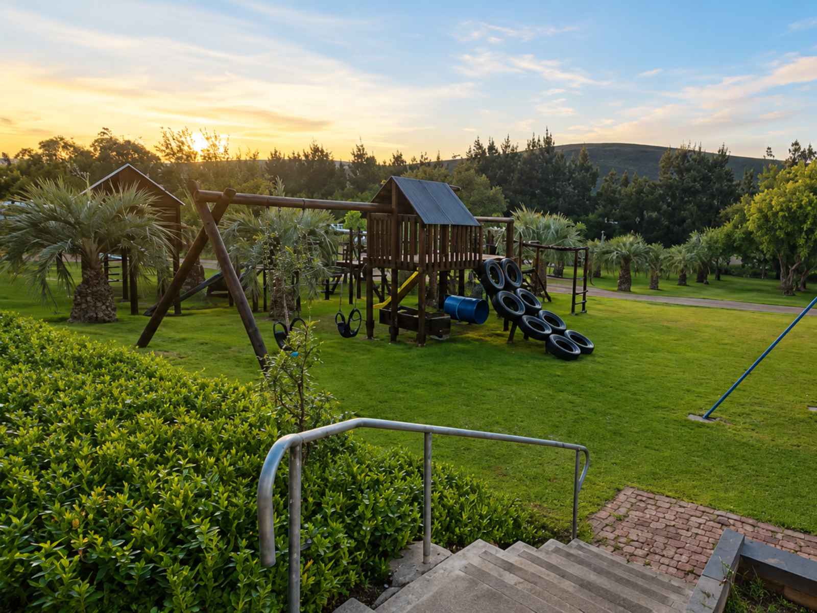 Vloedbos Vacation Resort - the kids&rsquo; play park